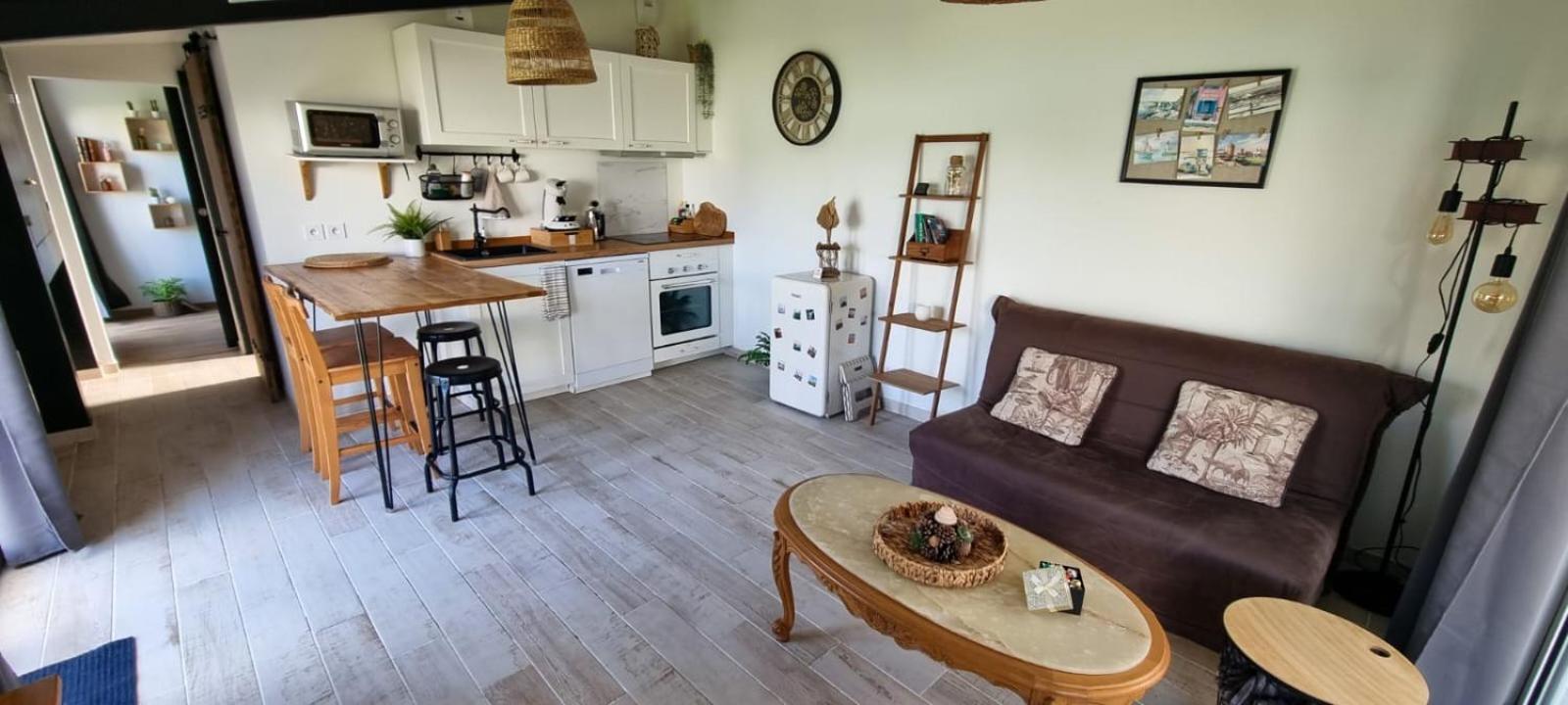 Ty Grain De Sel : Logement Privatif Avec Piscine, Jardin Et Patio Chauvé Exterior foto